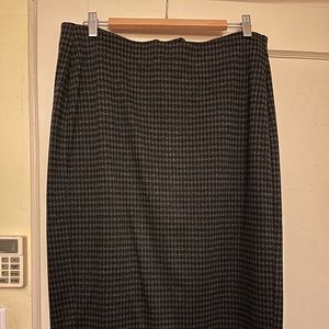 Lane Bryant Ponte Zip Skirt